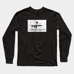 Come And Take It M4 AR15 Texas Long Sleeve T-Shirt